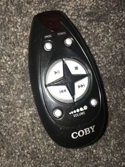 COBY CX-CD375 CXCD375 Micro Stereo System GENUINE Remote Control