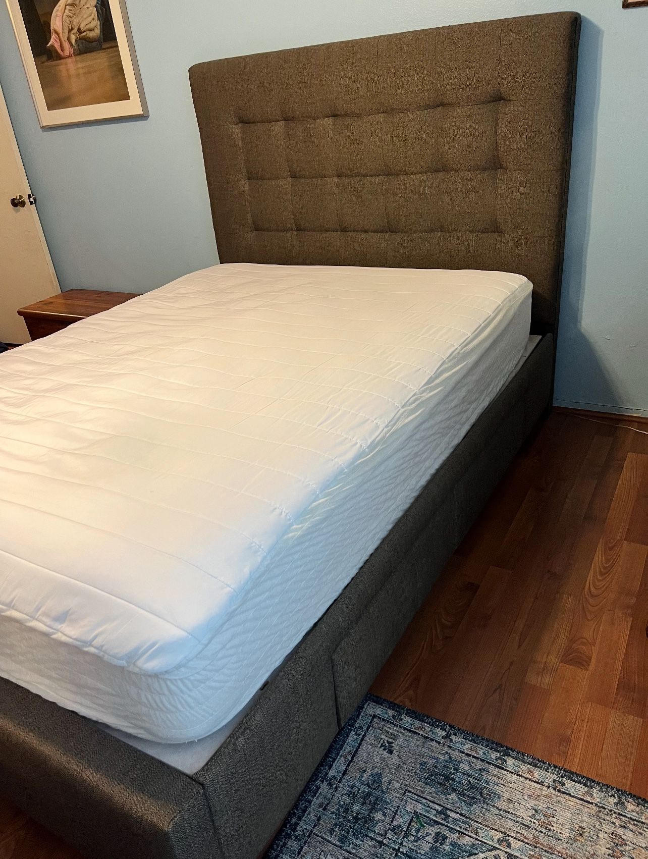 Queen Bed Frame - Drawers