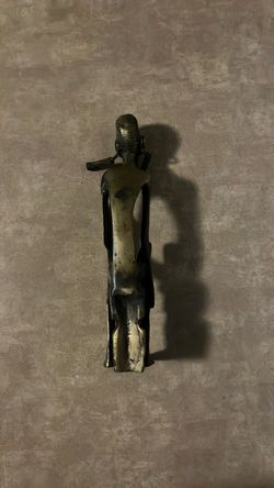 Bronze African Figurine Sculpture
