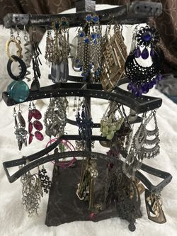 Metal Spinning Earring Rack