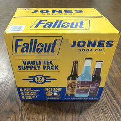 Fallout x Jones Soda Co. - Vault-Tec Supply Pack Costco Exclusive New