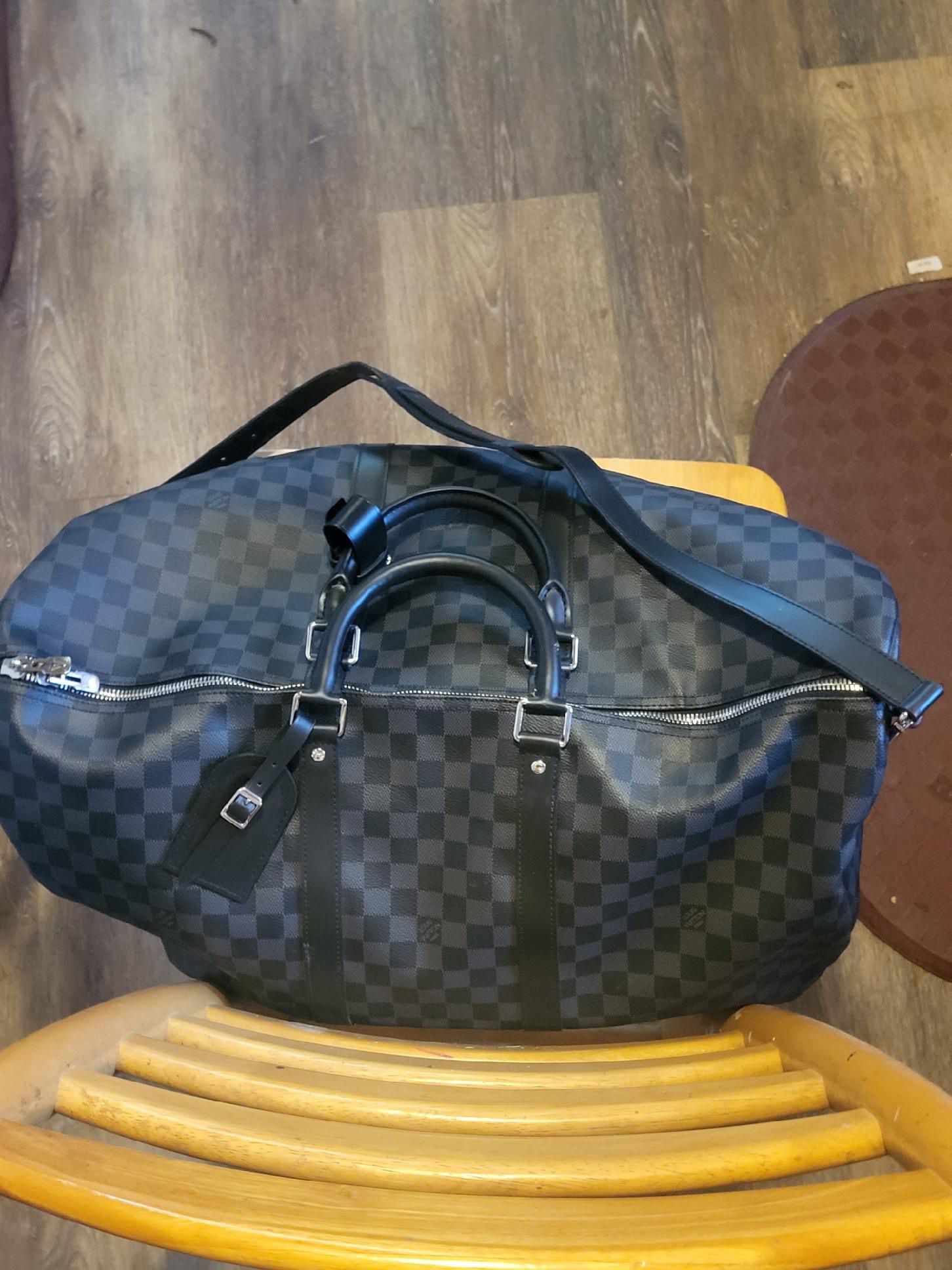 Louis Vuitton KEEPALL 50B Bag – Hepper Sales