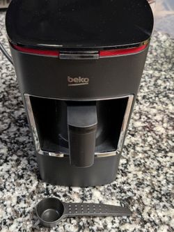 Beko BKK-2300 Turkish Coffee Maker Black 720W w/ Pot & Spoon Tested Working