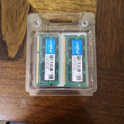 8gb CRUCIAL DDR3L SODIMM LAPTOP RAM