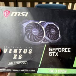*Used* MSI GeForce GTX 1660 Super Venus XS OC Graphics Card
