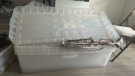Storage containers with wheels