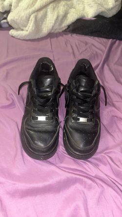 black Airforce 1s