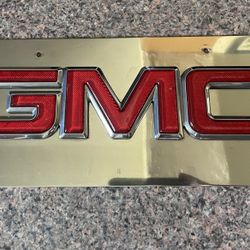 GMC  METAL LOGO
