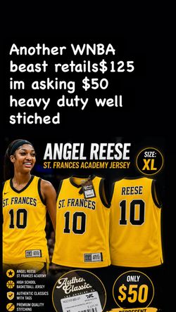 Angel Reese high-school jersey