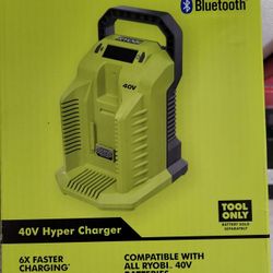 40V Lithium Hyper Charger Ryobi New