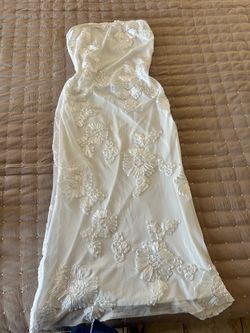 White dress size M