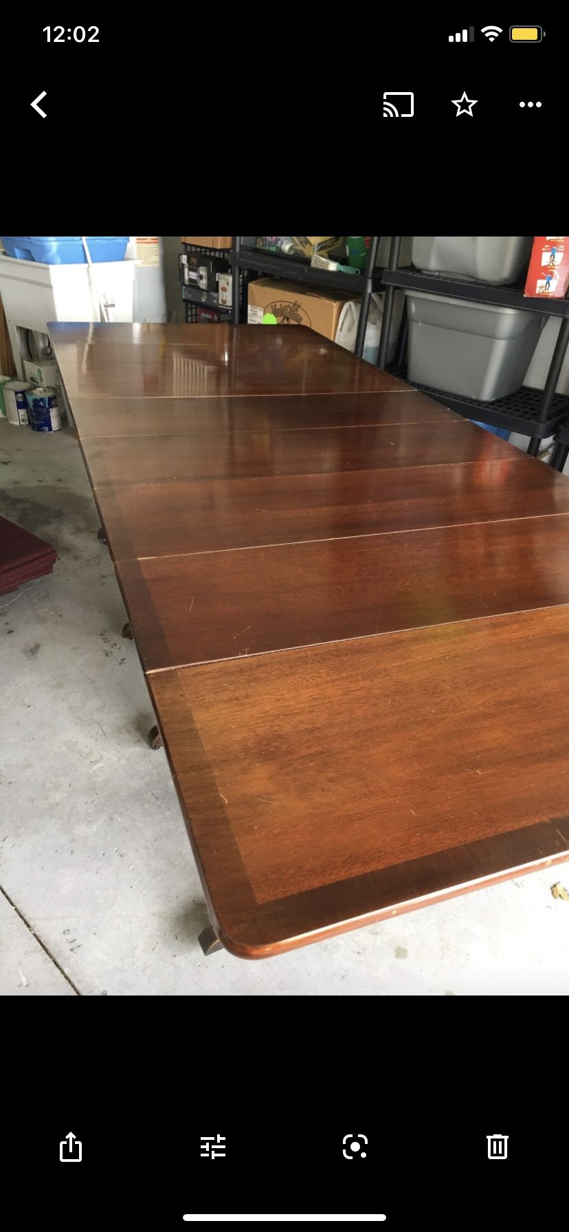 Duncan Phyfe Dining Table