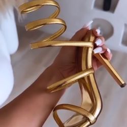 Gold Heels 