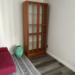 Glass Storage Cabinet