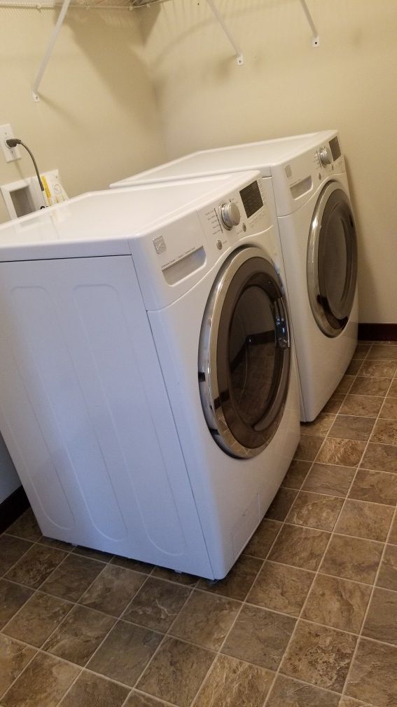 Kenmore washer & dryer