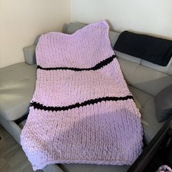 ✨ Handmade Crochet Quilt – 75” × 43” | Cozy, Soft, One-of-a-Kind Gift ✨