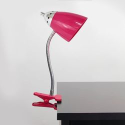 Limelight Clip On Pink Night Lamp Nightstand 
