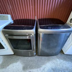 Lg Washer & Gas Dryer Set 