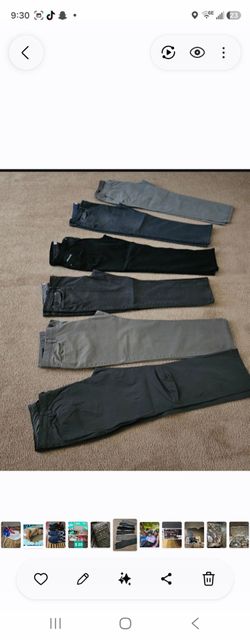 Vendo 6 pantalones para hombre Size