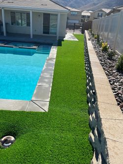 Synthetic Turf for Pool Areas