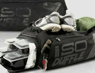 Isolator Fitness Isoduffle - Meal Prep Duffle/Duffel Bag