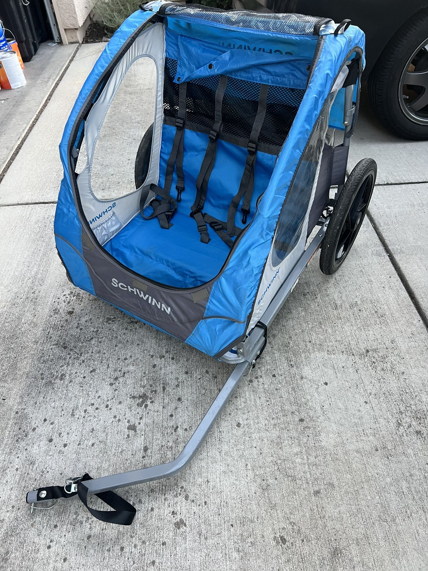 Bike Trailer - 2 Kids - Schwinn - Great Condition