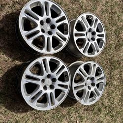 Subaru 5x100 wheels 16”x 6.5 Offset 48 made by Enkei