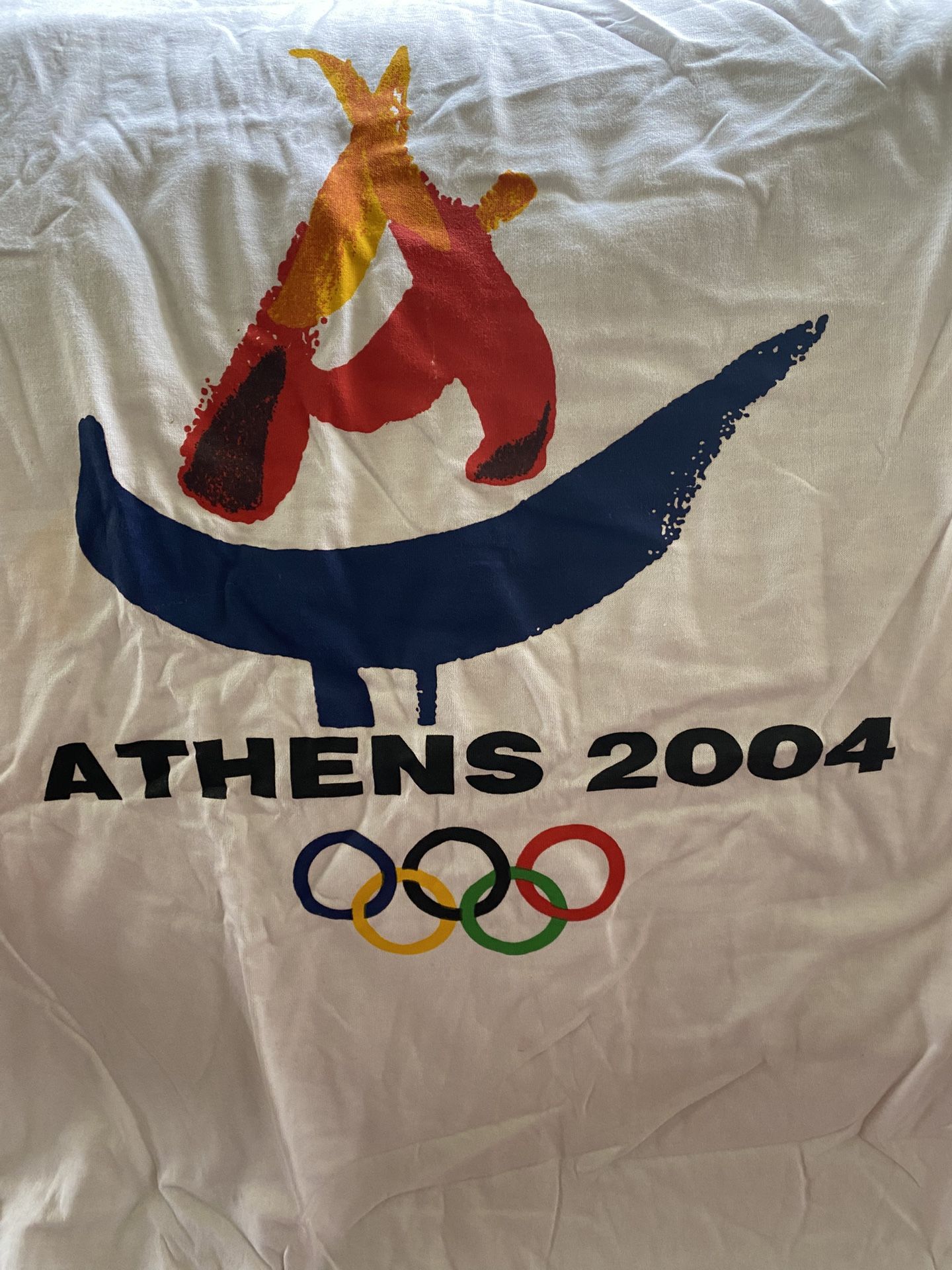 Vintage Unisex Athens Greece 2004 Olympic Games T-Shirts Size Large & XL $15 each or 2 for $20 (Mix & Match) (7 available)