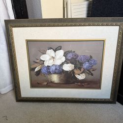 Wall Art Framed Painting Home Decor Kirklands Floral Print