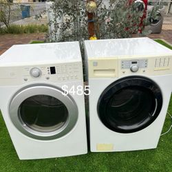(Used normal wear) beautiful Kenmore Washer And LG Dryer(1 Year Warranty)