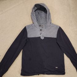 Hugo boss jacket / sweatshirt split hoodie mix fabric

(Size : SMALL )(Worn Twice)
