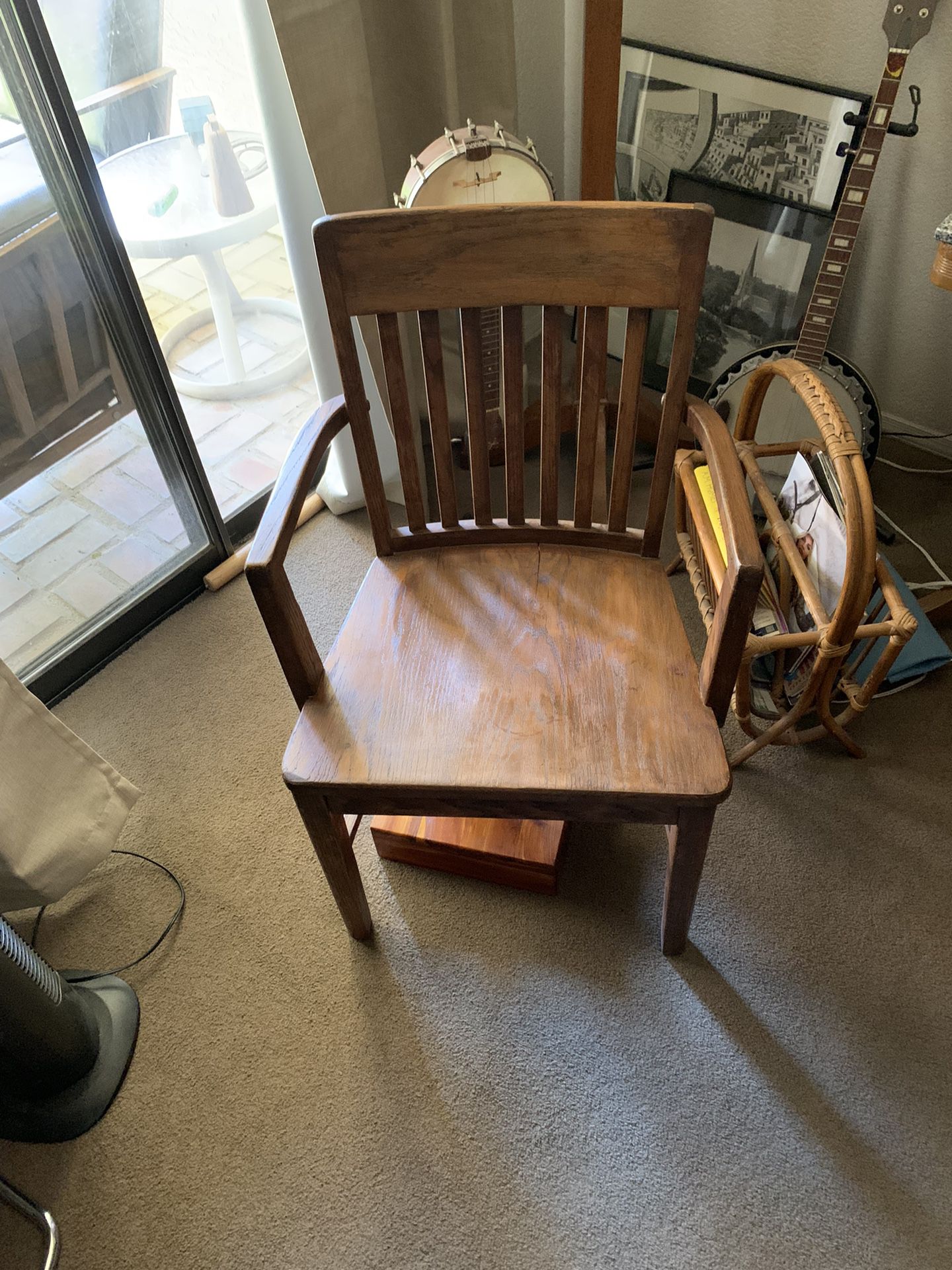 Antique School Chair