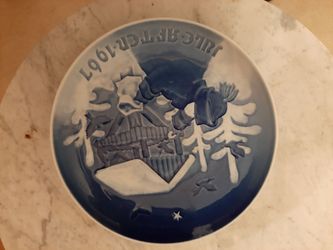 B and G  Kyobenhavm. collector plate.