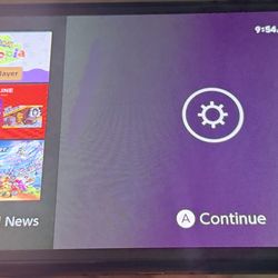 Nintendo switch OLED ( Pokemon edition ) with joy pads only ( great price )