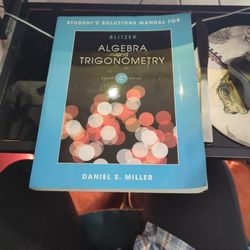 Algebra and Trigonometry 