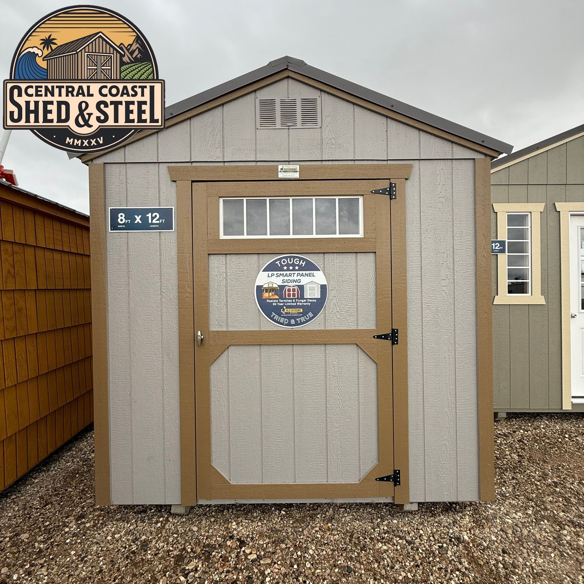 New 8x12 Utility Shed