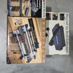 Rockler Dovetail Jig With Dust Collection
