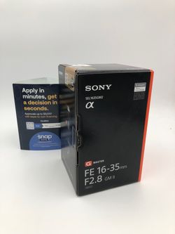 Sony FE 16-35mm f2.8 GM II PreOwned