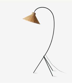 Tana Woven Floor Lamp  Vakker Light