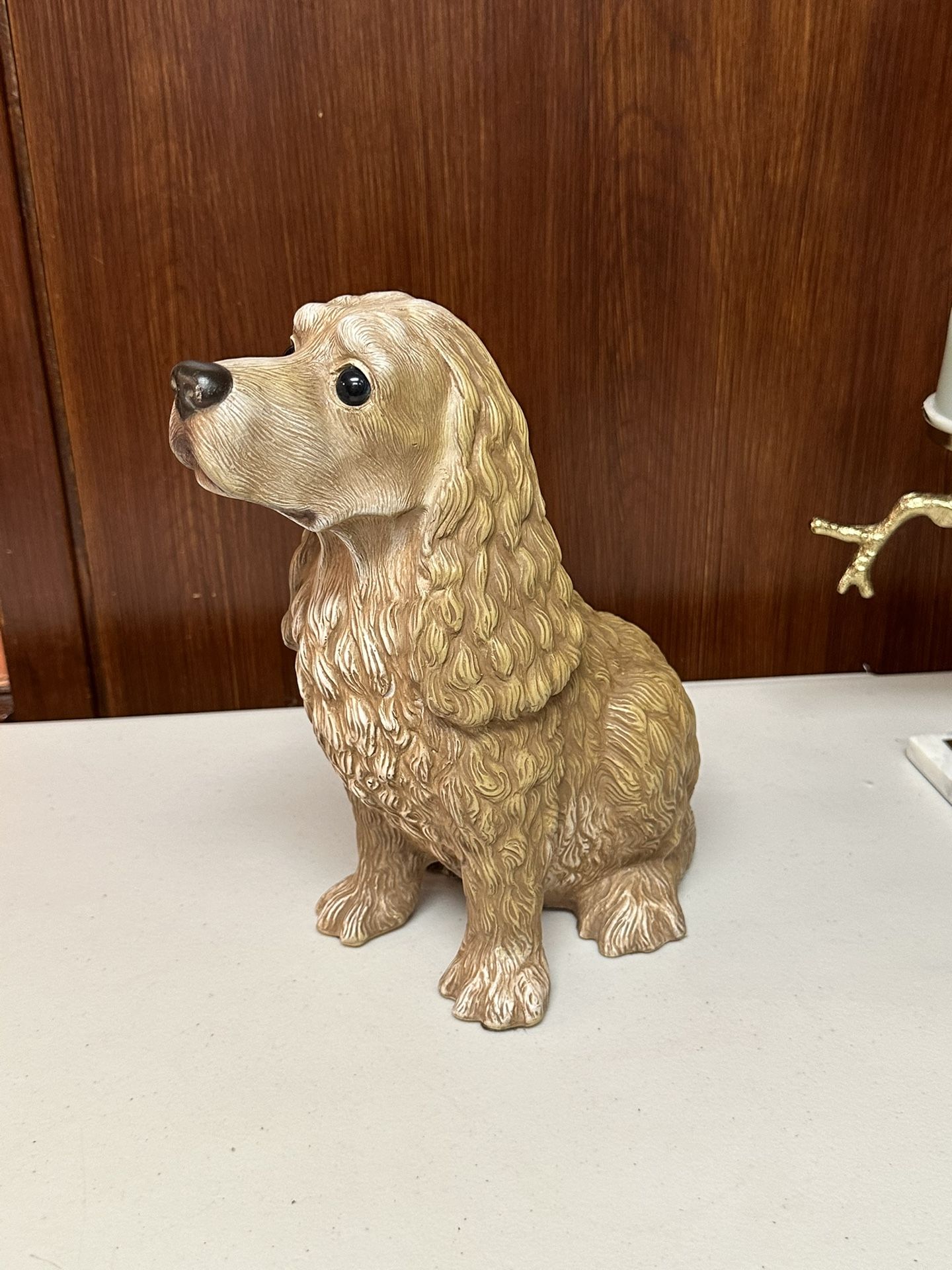 Vintage Home interiors Dogs collection Cocker Spaniel figure