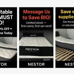 EVERY MATTRESS MUST Go! AND is deeply discounted. 