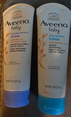 Aveeno Baby Lotions & Wash Shampoo Bundle