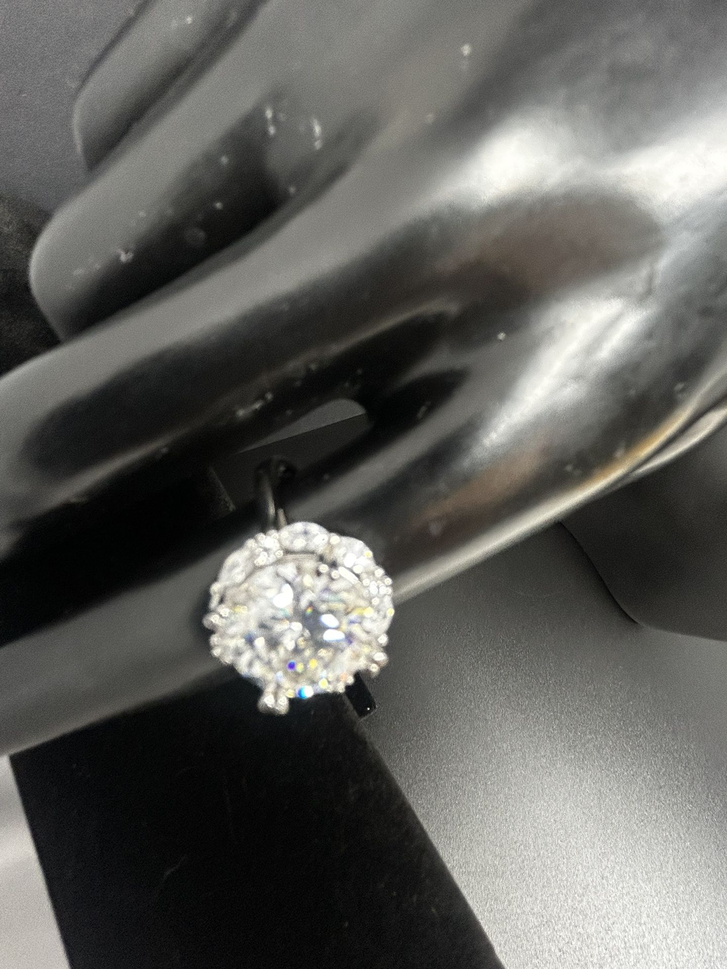 Ring Moissanite Size 8