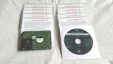 NEW Dell Windows 8/10 Pro Product Key Sealed + DVD Media.