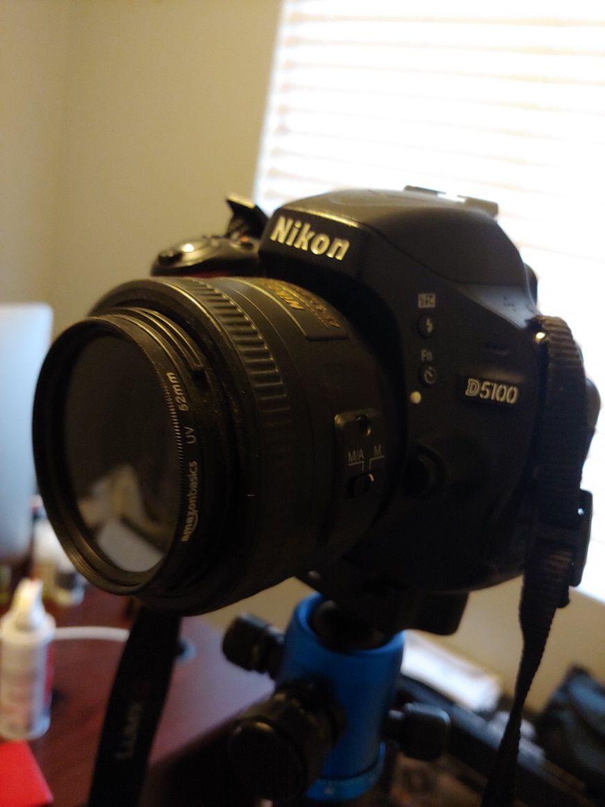 Nikon D5100 with extra lenses