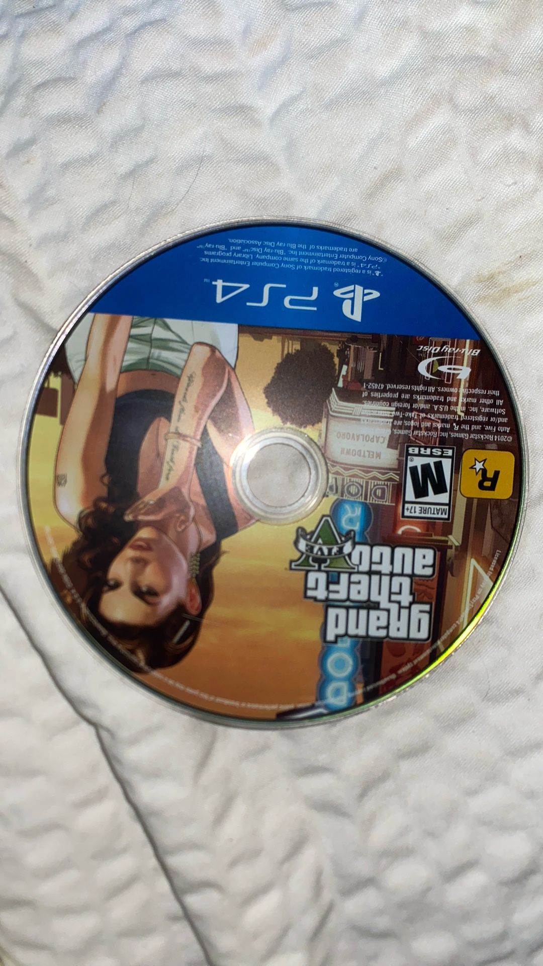 Gta 5 Ps4 disc