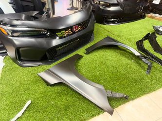 2022-2026 Civic Type R Style Front Bumper Cover Complete Fenders & head light included New In Stock ‼️FIT ALL MODELS ‼️