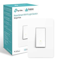 Smart Light Switch HS200, Single Pole, Needs Neutral Wire, 2.4GHz Wi-Fi Light Switch Works with Alexa and Google Home, UL Certified, No Hub Required ,
