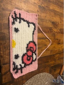 Custom crochet tapestry