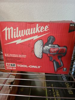 Milwaukee m12 speed polisher/sander
